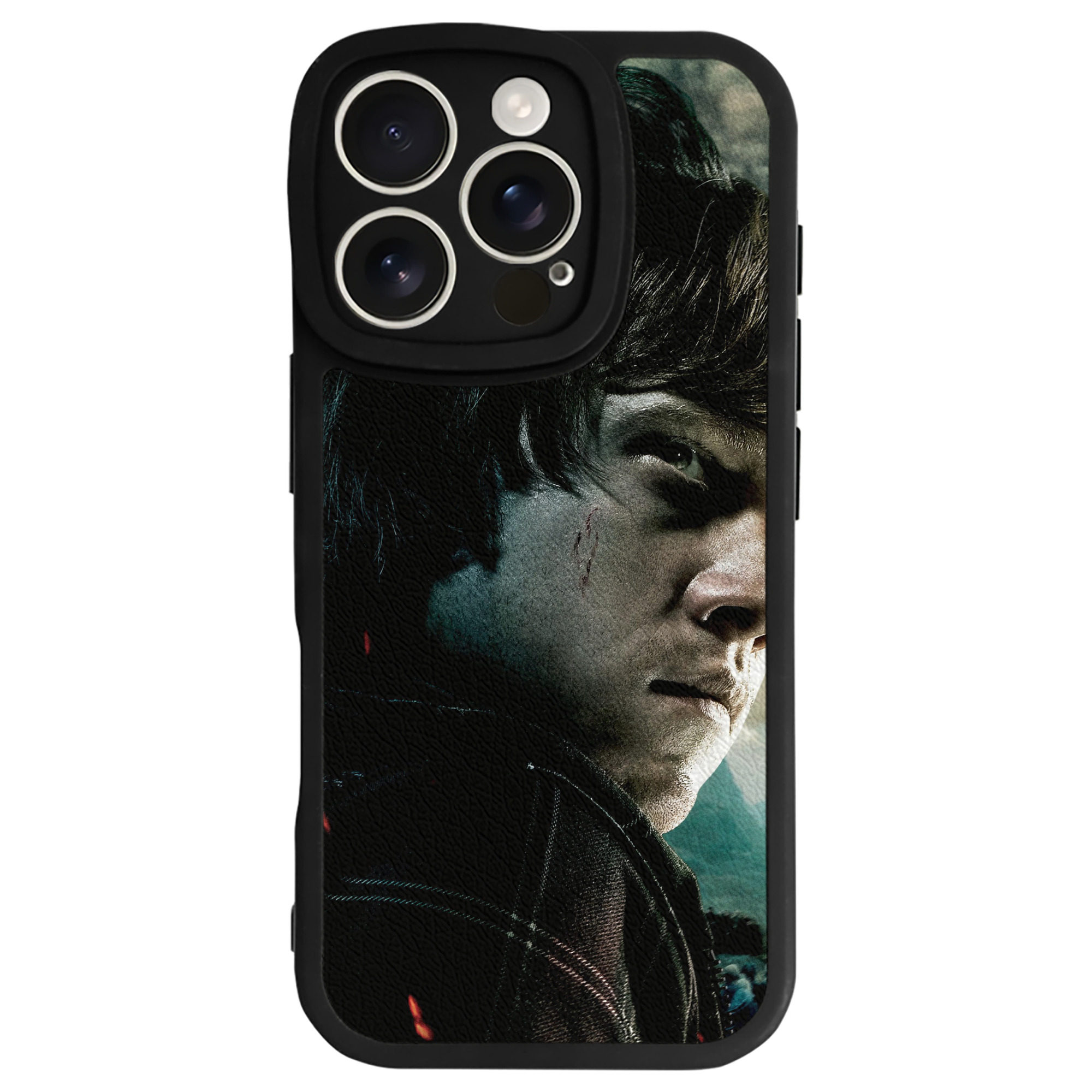 （画像用） Harry Potter ハリー・ポッターシリーズ 【iPhone 16シリーズ対応】シリコンスマホケース（レザー調） 材質：シリコン